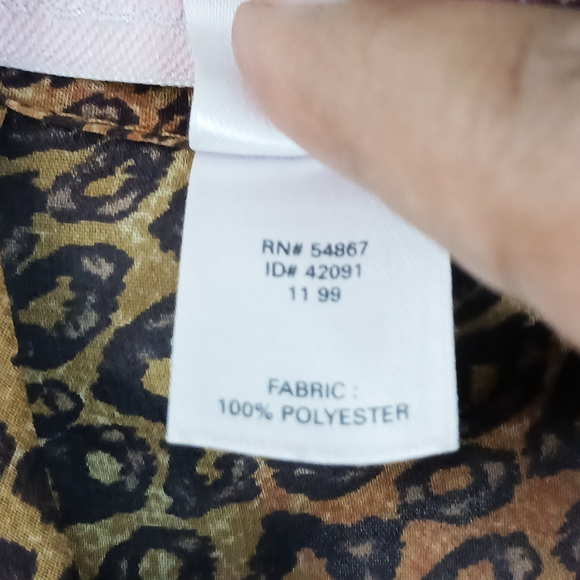 Victoria's Secret Robe One Size Leopard Print Sheer Lightweight Sexy Feminine - Picture 7 of 9